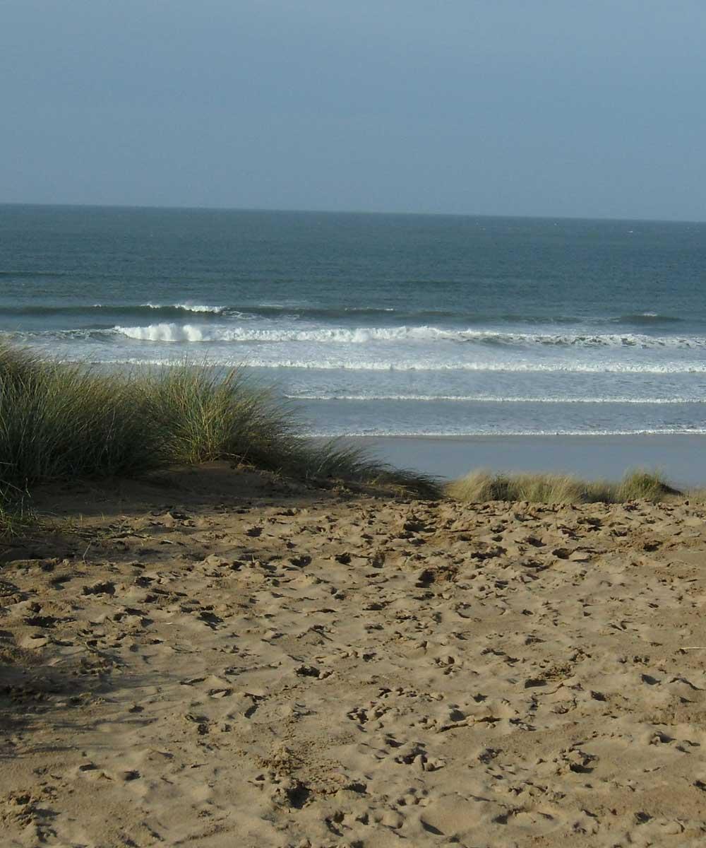 Sand Dunes at Woolacombe