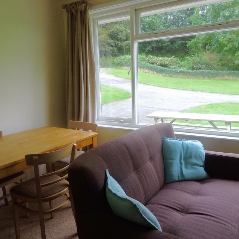 Lounge / Dining Room, looking towards driveway