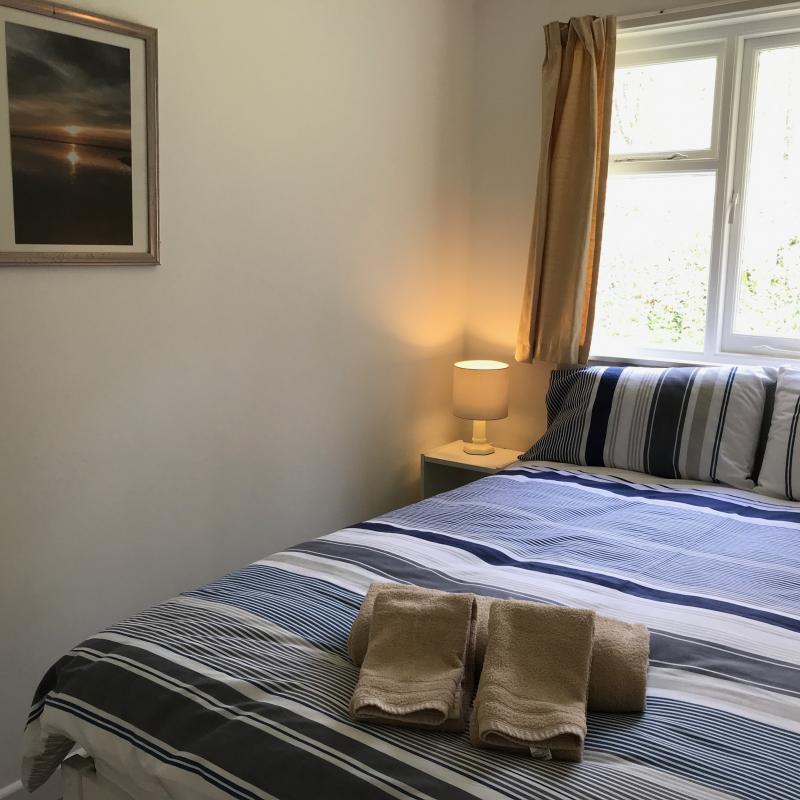 Woodland views from bedroom 2 Second double bedroom backing onto woodland