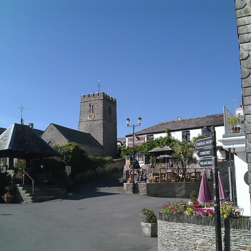 Mortehoe village has been a favourite stop of ours when walking to Morte Point. The Ship Aground pub is dog friendly